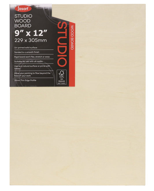 Jasart Studio Artist Board 1.5 Inch Thick Edge - Pack Of 4