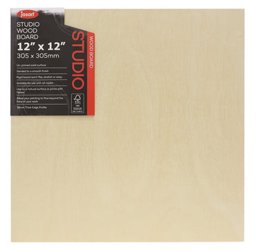 Jasart Studio Artist Board 1.5 Inch Thick Edge - Pack Of 4