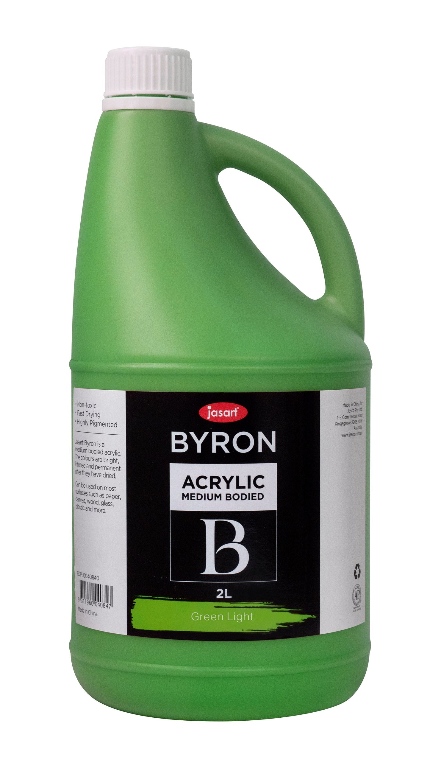 Jasart Byron Acrylic Paints 2 Litre