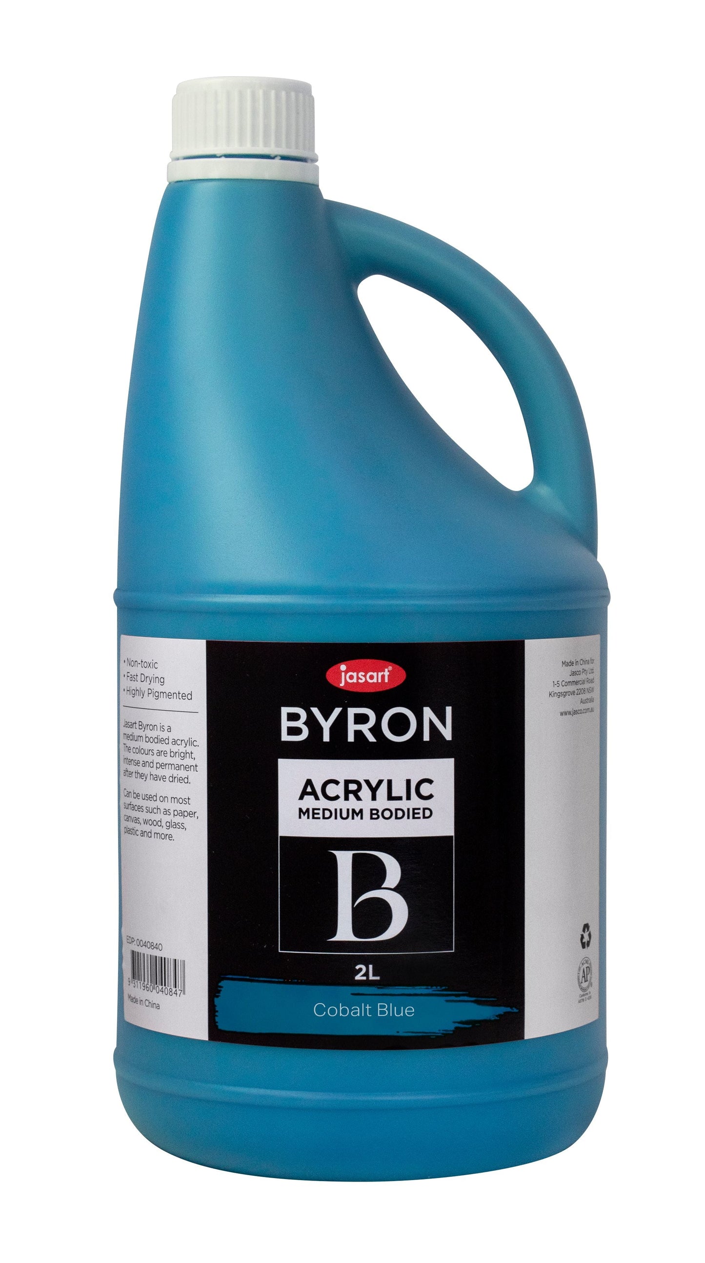 Jasart Byron Acrylic Paints 2 Litre