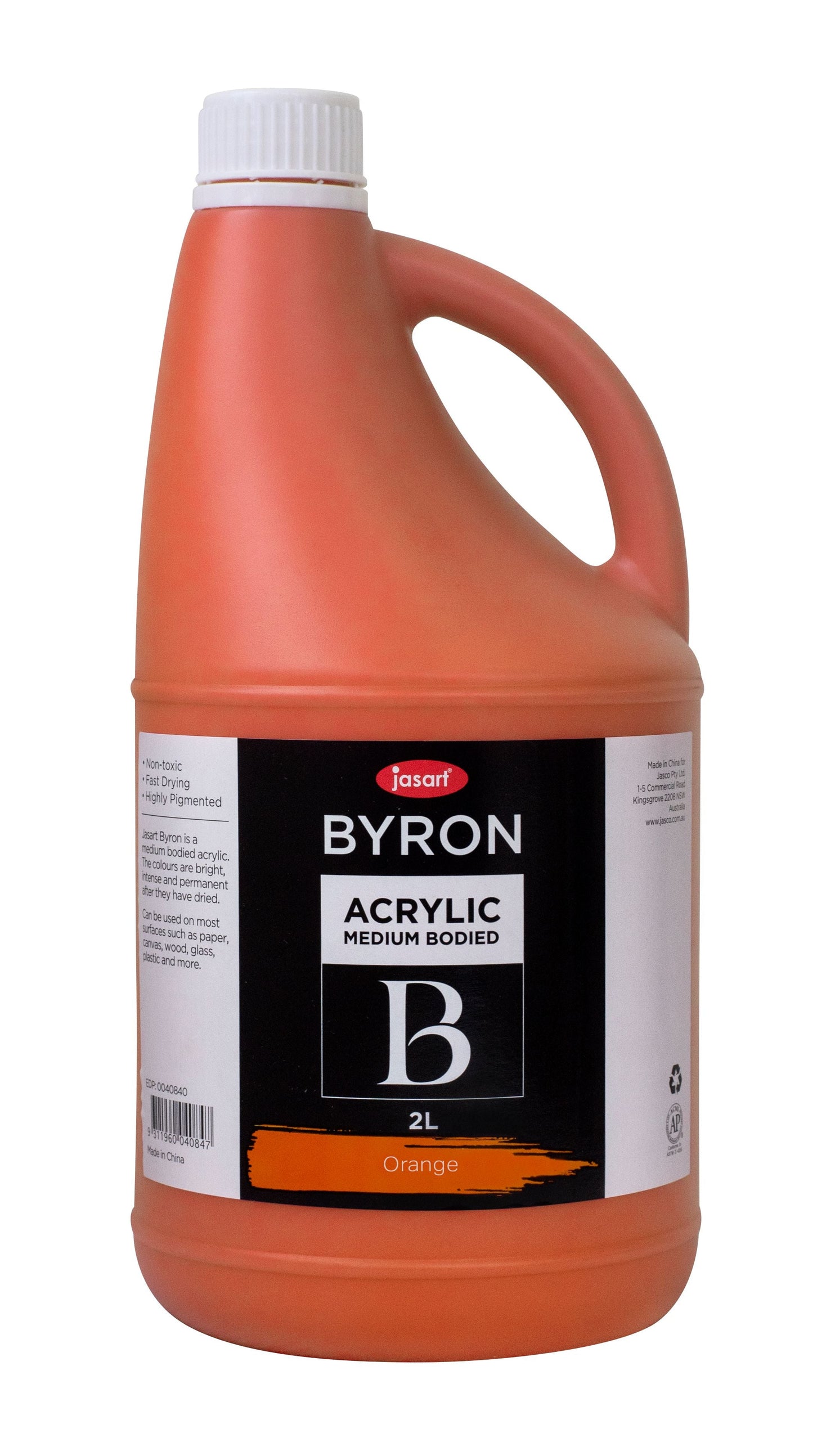 Jasart Byron Acrylic Paints 2 Litre