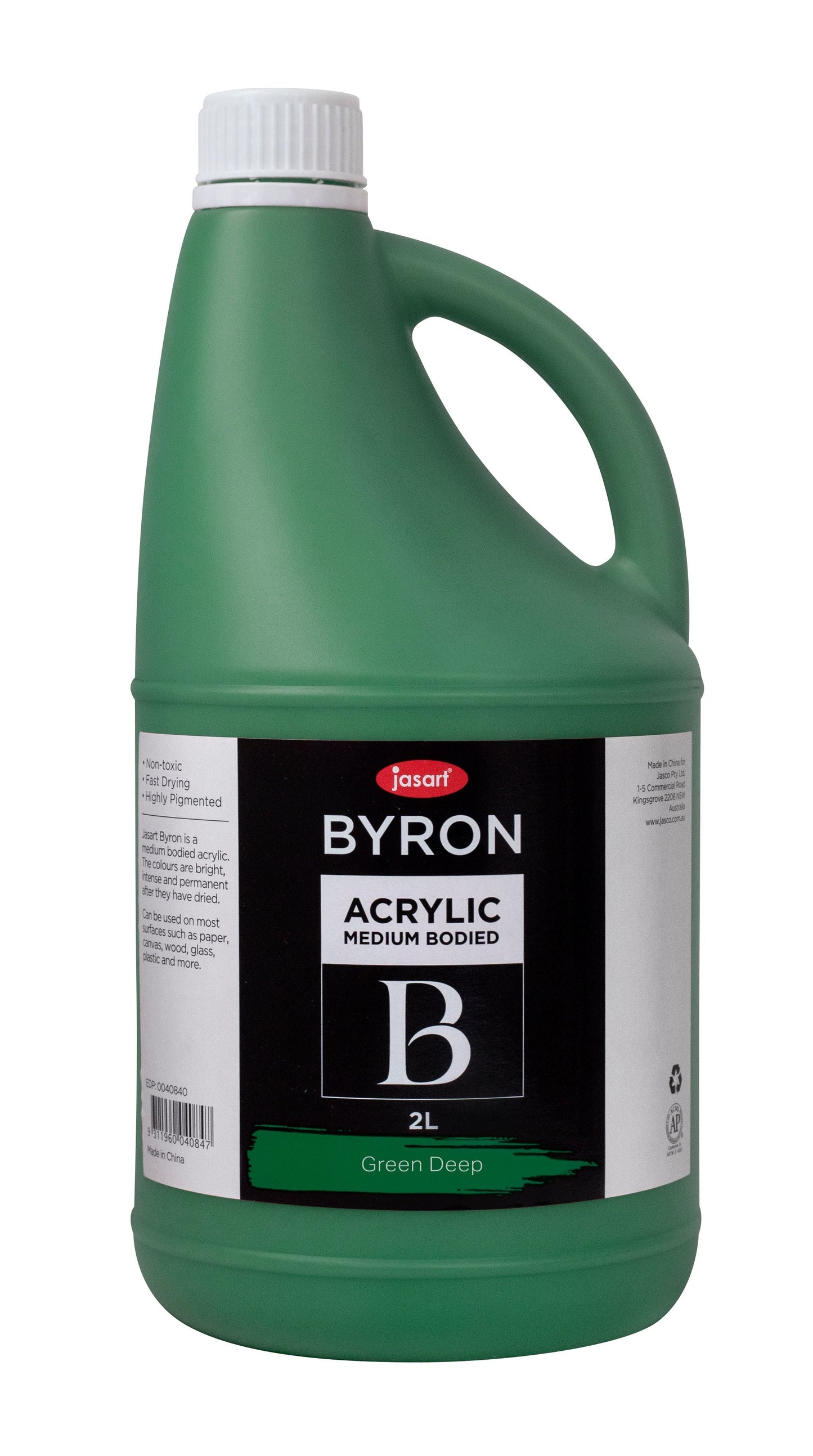 Jasart Byron Acrylic Paints 2 Litre