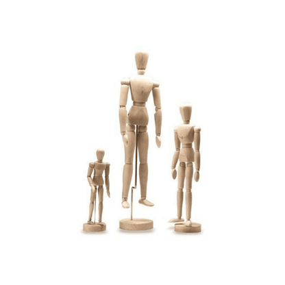Jasart Wooden 12 Inch Male Manikin