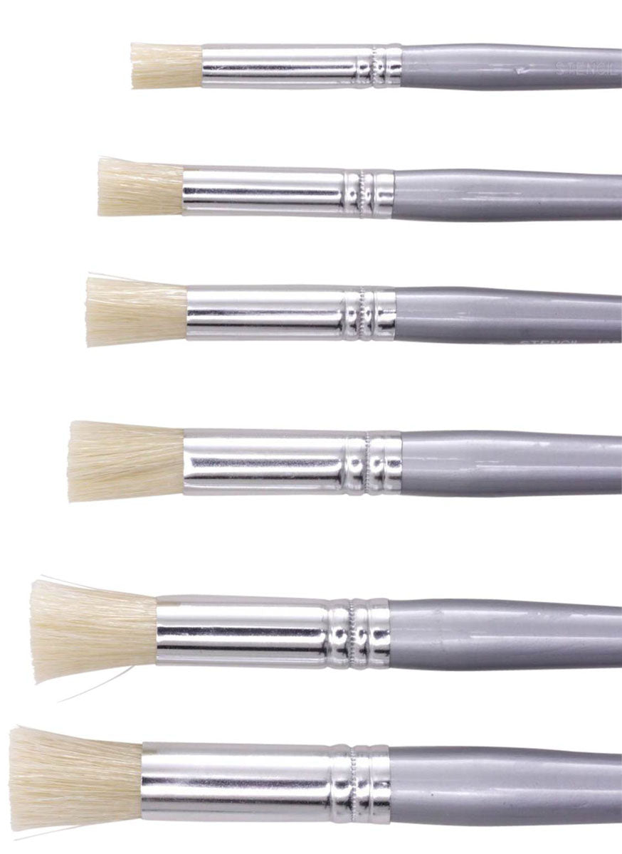 Jasart Hog Stencil Brushes