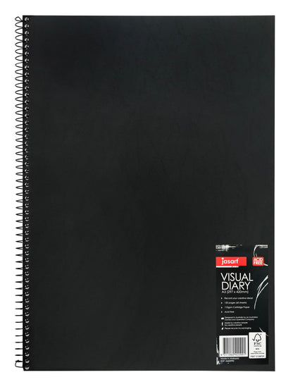 Jasart Single Wire 110gsm 60 Sheet Visual Diaries