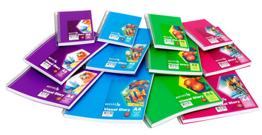 Reeves 110gsm A4 60 Sheet Visual Diaries