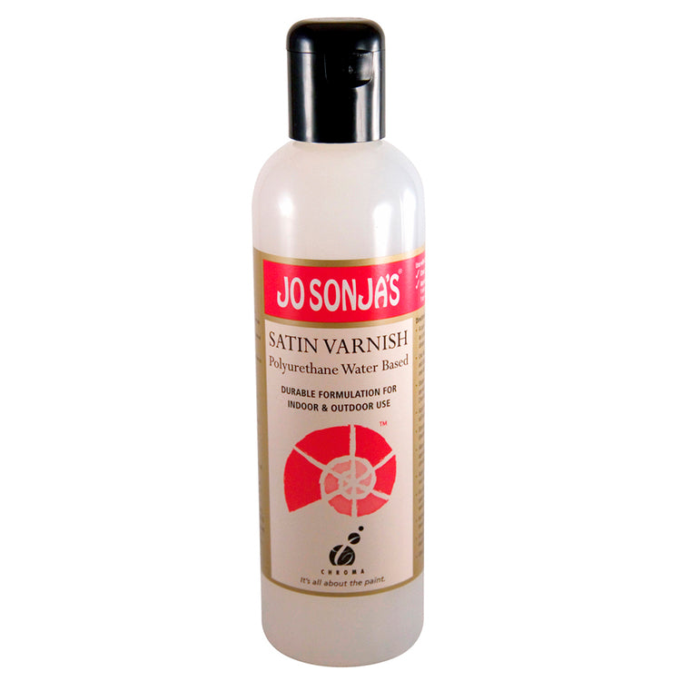 Jo Sonja Satin Varnish Water Based Polyurethane