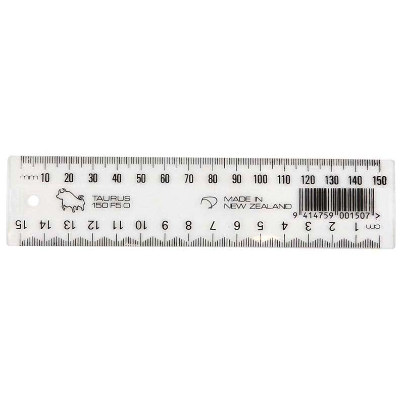 Taurus Ruler Clear – The Ink Spot