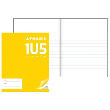 Warwick Exercise Book 1u5 12mm 1/3 Unruled 2/3 Ruled 32 Leaf 255 X 205m