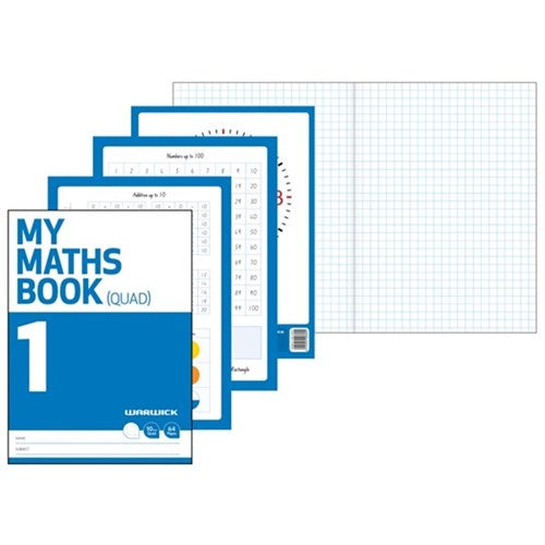 Warwick Exercise My Maths Book 1 64 Page