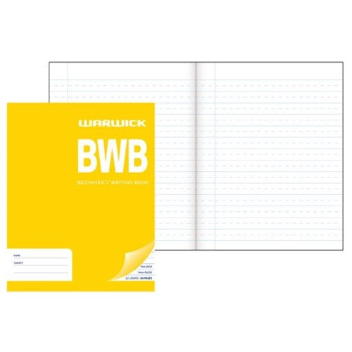 Warwick Learn To Write Bwb 32 Leaf Dashed 7mm Ruled 14mm 230x180mm