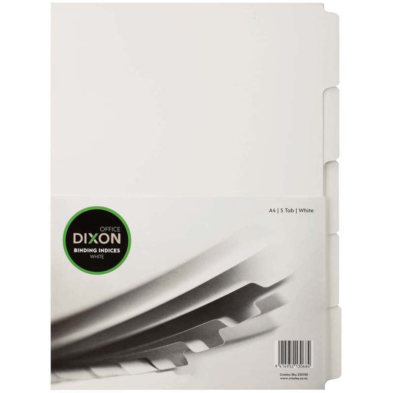 Dixon Binding Indices A4 White