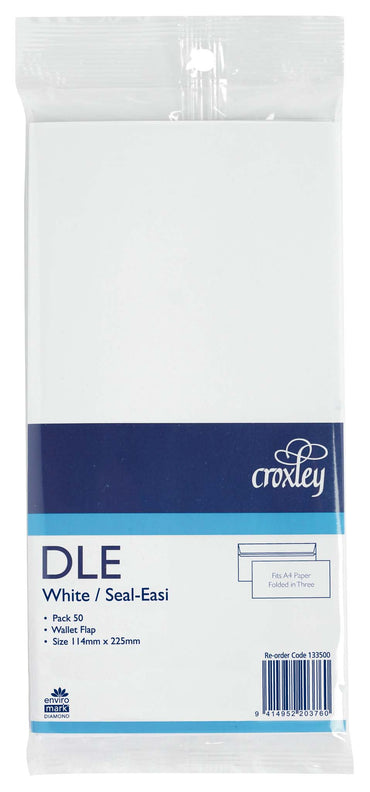 Croxley Envelope Dle Seal Easi 50 Pack