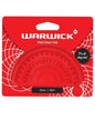 Warwick Protractor 10cm 180  Degrees