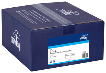 Croxley  Envelope Dle Window Seal Easi Box Of 500