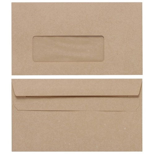 Croxley Envelope E13 Manilla Window Seal Easi Box 500
