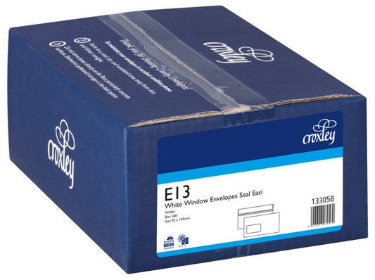 Croxley Envelope E13 Window Seal Easi Box 500