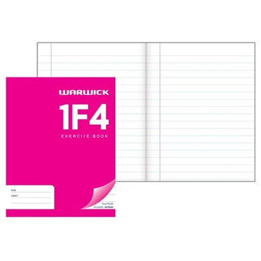 Warwick Exercise Book 1f4 24 Leaf Ruled 12mm 230x180mm