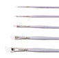 Jasart White Synthetic Angle Brushes