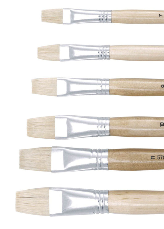 Jasart 579 Hog Flat Brushes