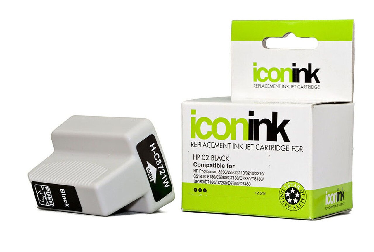 Icon Compatible Hp 02 Ink Cartridge