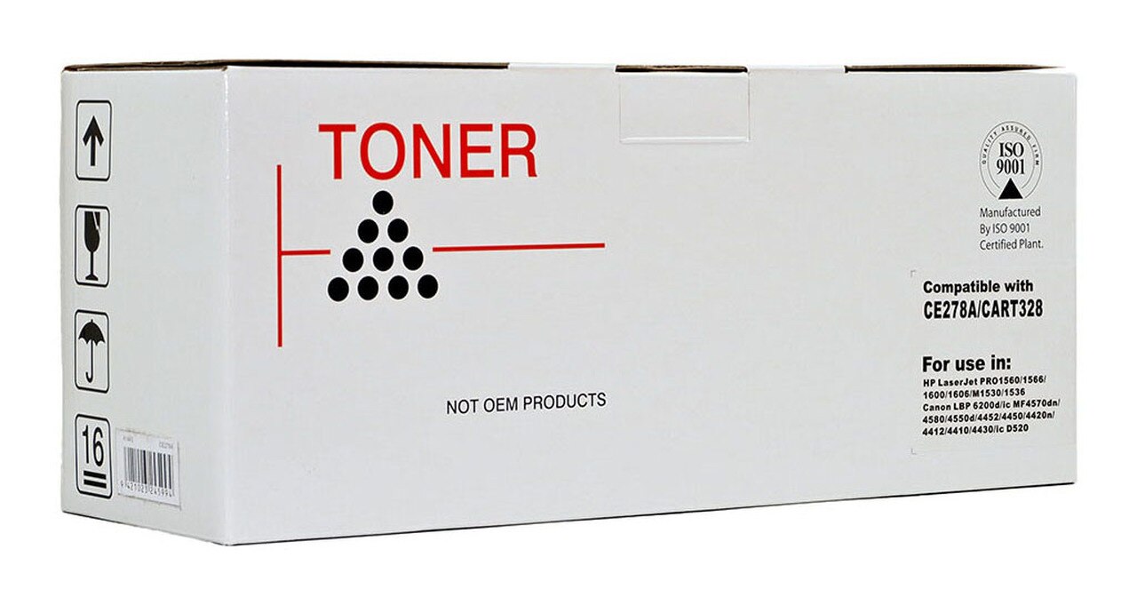 Icon Compatible Hp Ce278a/canon Cart 326/ Cart 328 Black Toner