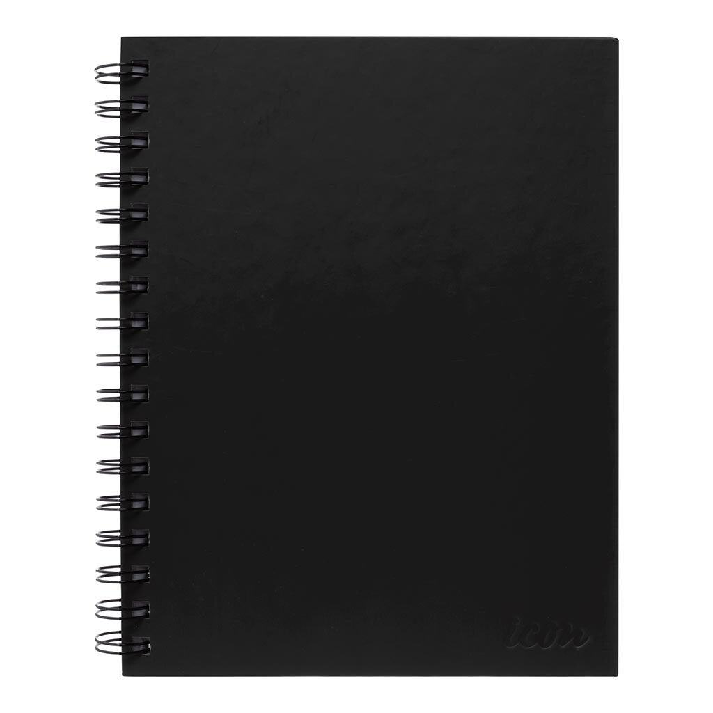 Icon Spiral Notebook A5 Hard Cover 200 Pg - Pack Of 3