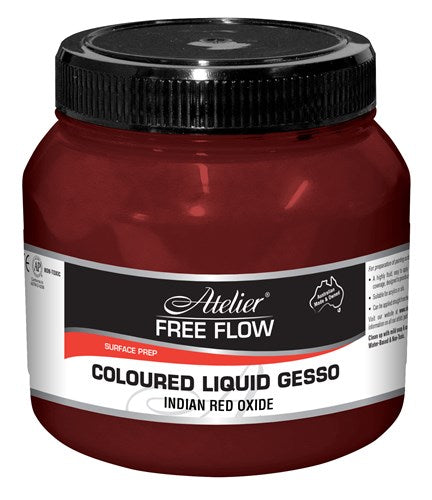 Atelier Free Flow Coloured Liquid Gesso 250ml
