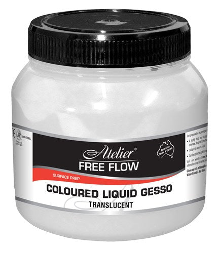 Atelier Free Flow Coloured Liquid Gesso 250ml