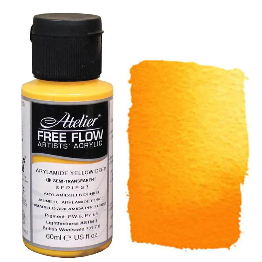 Atelier Free Flow Acrylic Paints 60ml
