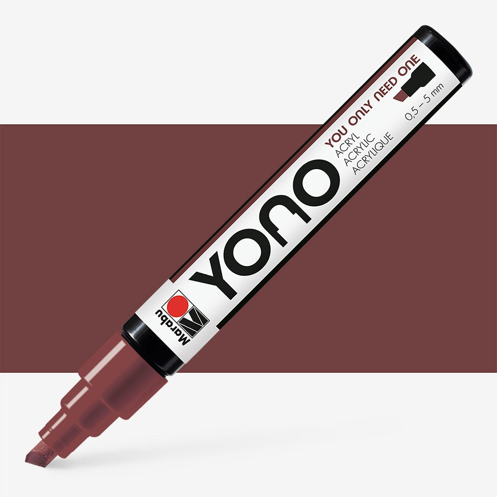 Marabu YONO Acrylic Markers Chisel 0.5-5.0MM Tip
