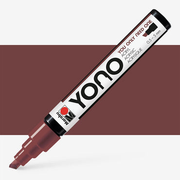 Marabu YONO Acrylic Markers Chisel 0.5-5.0MM Tip