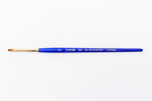 Daler Rowney Sapphire S60 Flat Shader Brushes