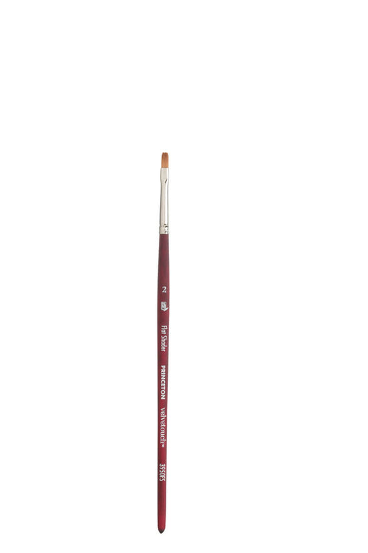 Princeton Velvetouch Synthetic Flat Shader Brushes