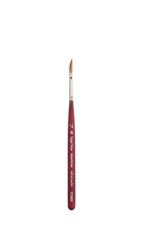 Princeton Velvetouch Synthetic Mini Dagger Striper 1/4" Brush