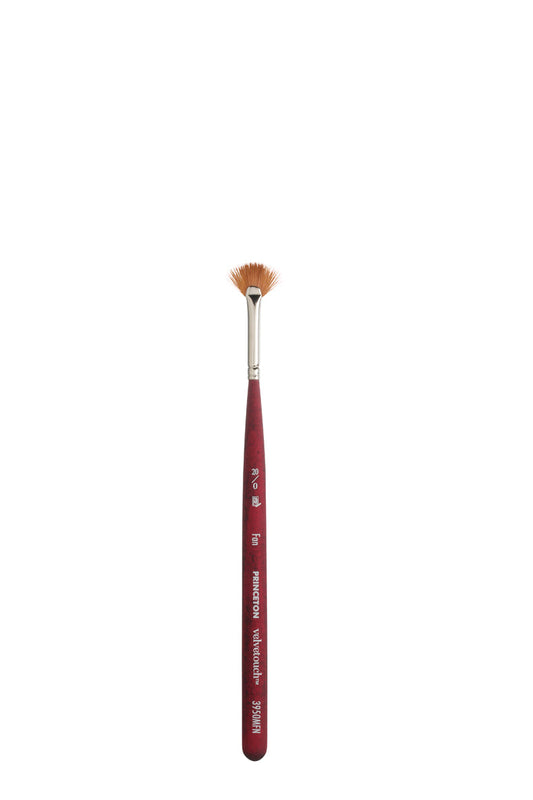 Princeton Velvetouch Synthetic Mini Fan Size 20/0 Brush