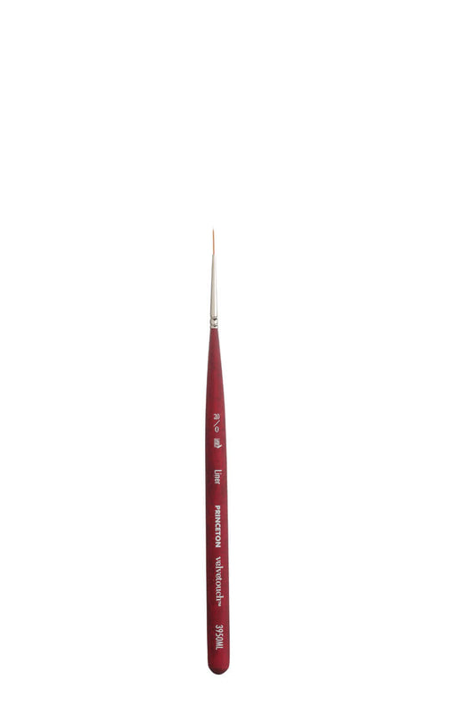 Princeton Velvetouch Synthetic Mini Liner Brushes