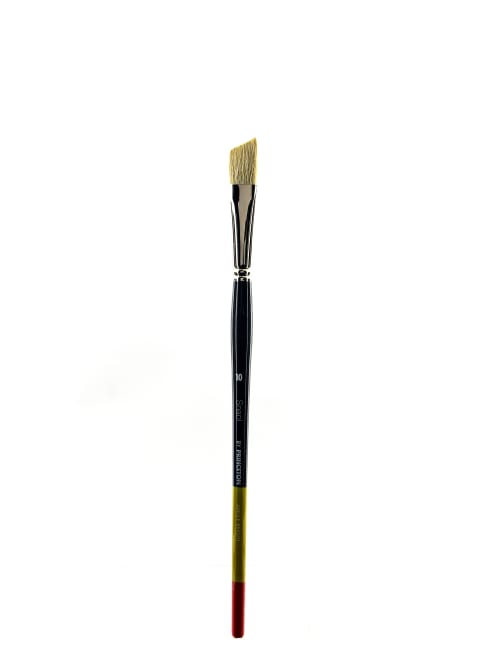 Princeton Snap! White Synthetic Angle Bright Paint Brush With Long Handle Size 10