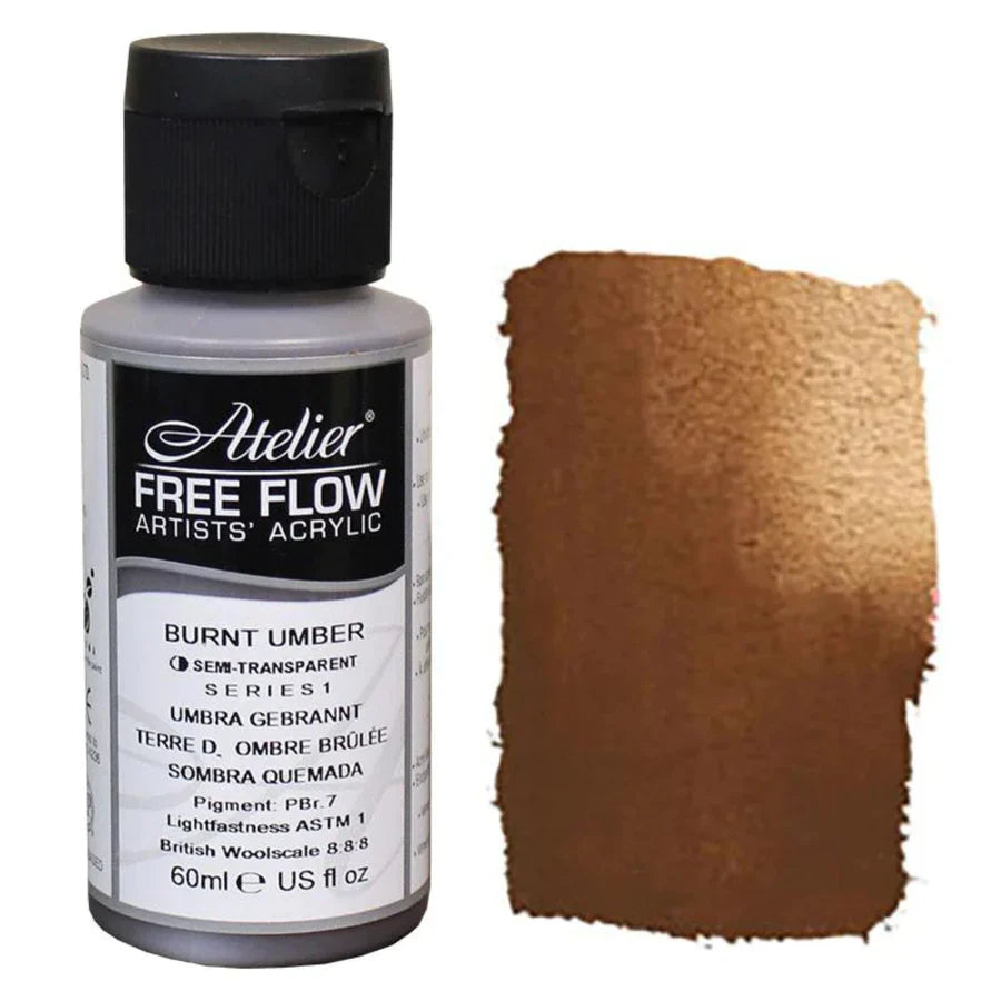 Atelier Free Flow Acrylic Paints 60ml