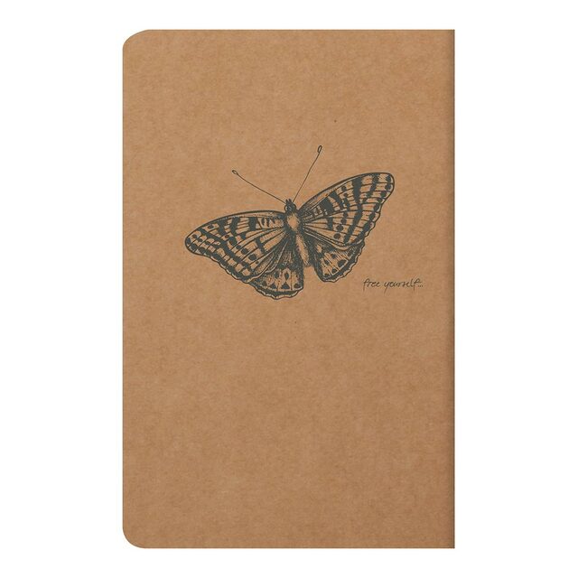 Clairefontaine Flying Spirit Sewn Notebook 11x17cm Assorted