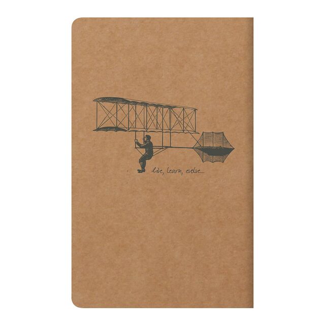 Clairefontaine Flying Spirit Sewn Notebook 7.5x12cm Assorted