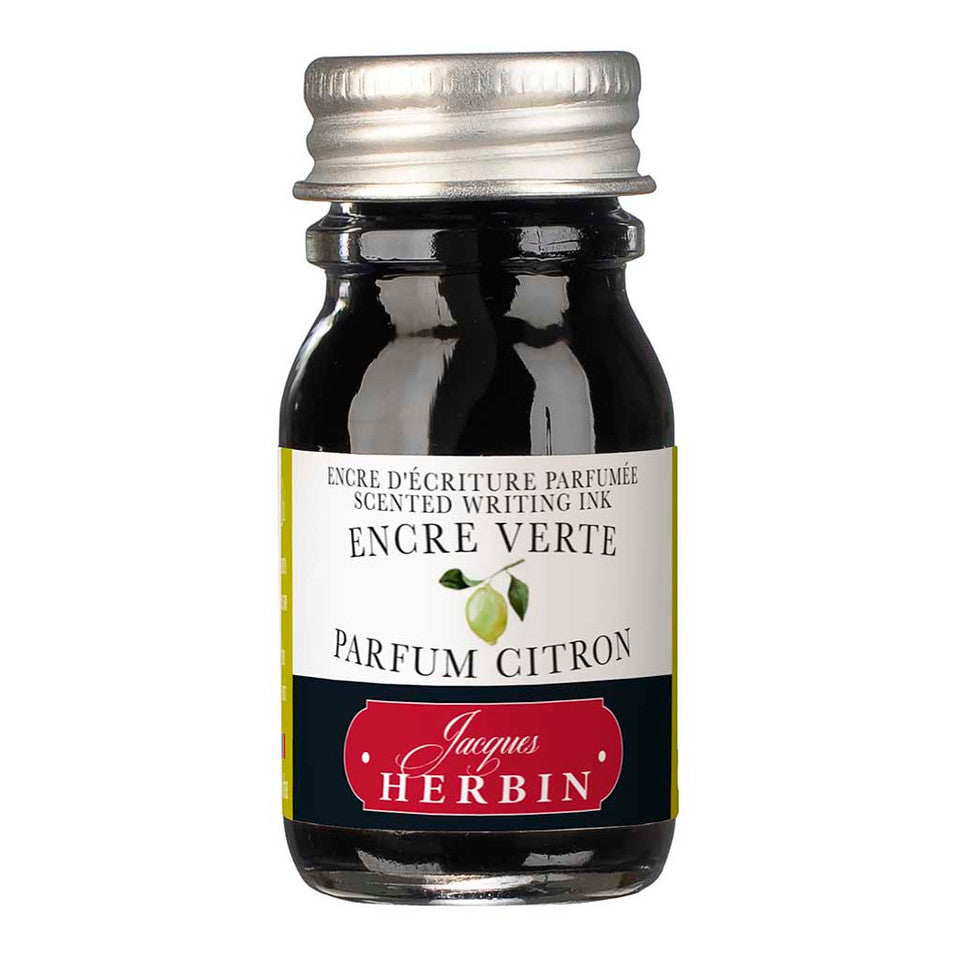 Jacques Herbin Green Inks Lemon Scented