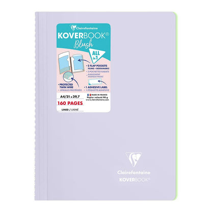 Clairefontaine Koverbook Spiral Blush A4 Lined