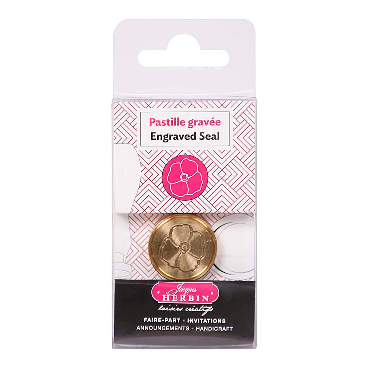 Jacques Herbin Round Pansy Wax Seal