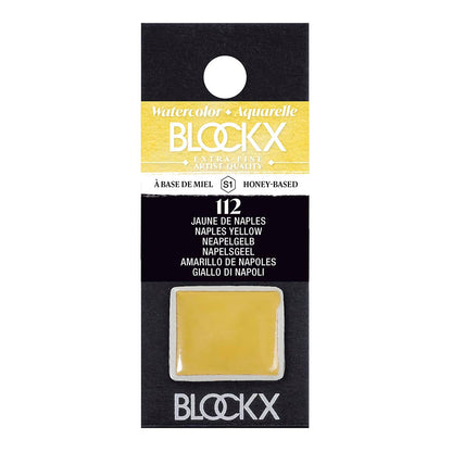 BLOCKX Artists' Watercolour Half Pans