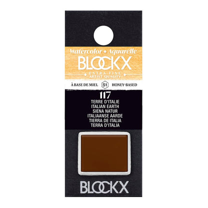 BLOCKX Artists' Watercolour Half Pans