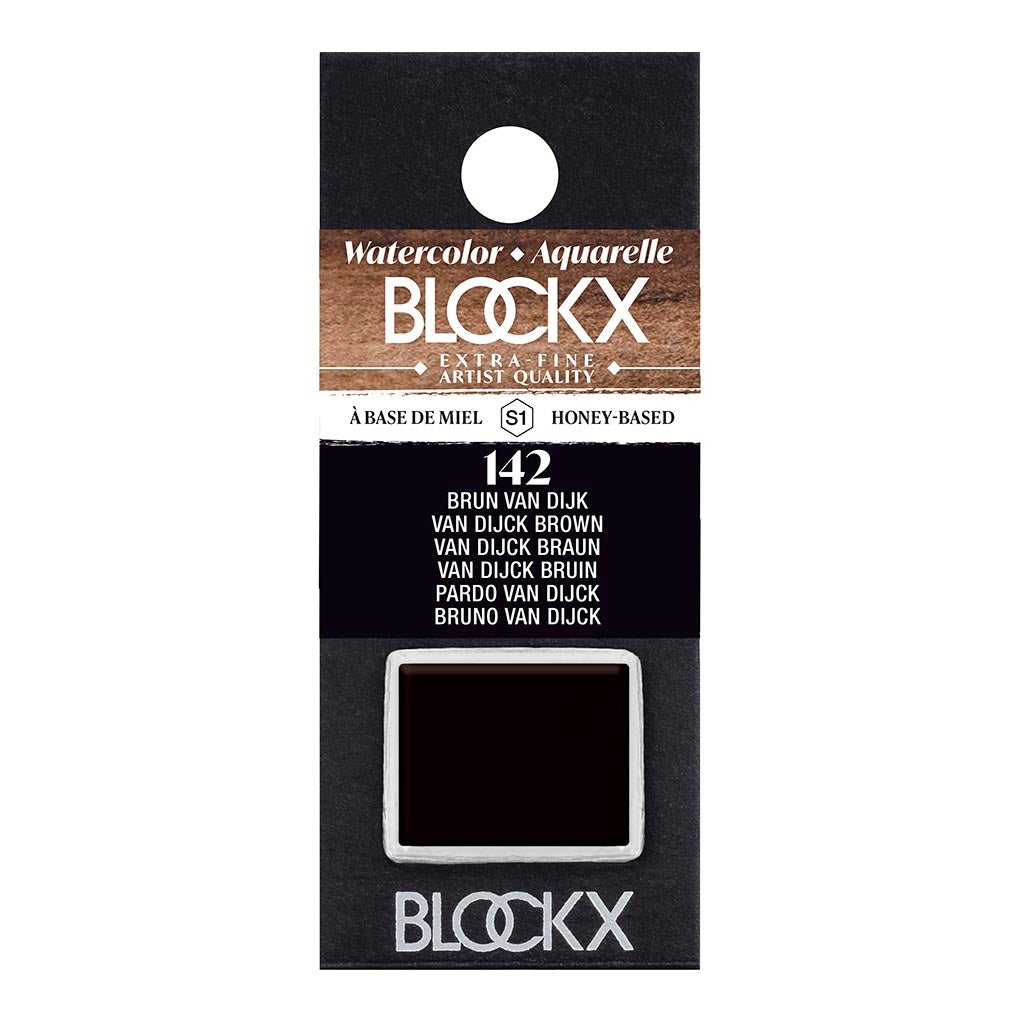 BLOCKX Artists' Watercolour Half Pans