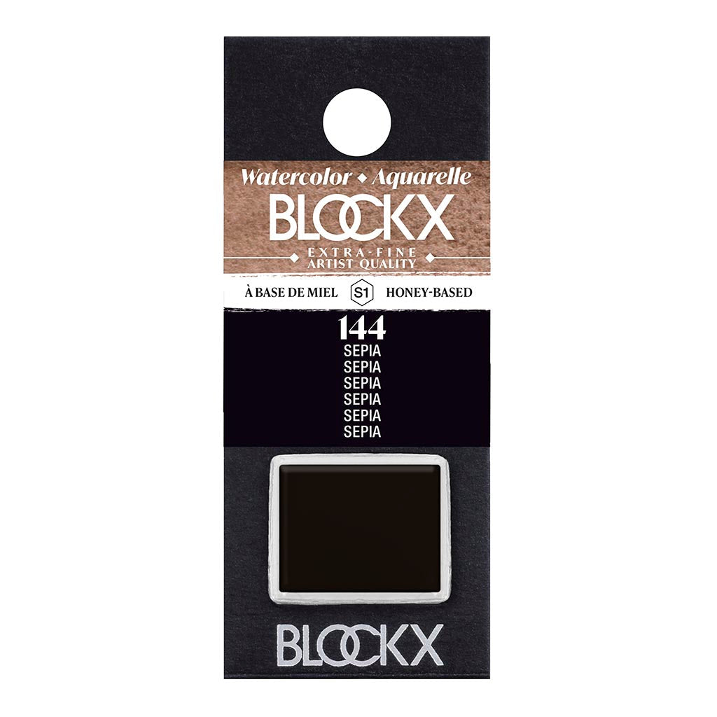 BLOCKX Artists' Watercolour Half Pans