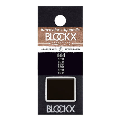 BLOCKX Artists' Watercolour Half Pans