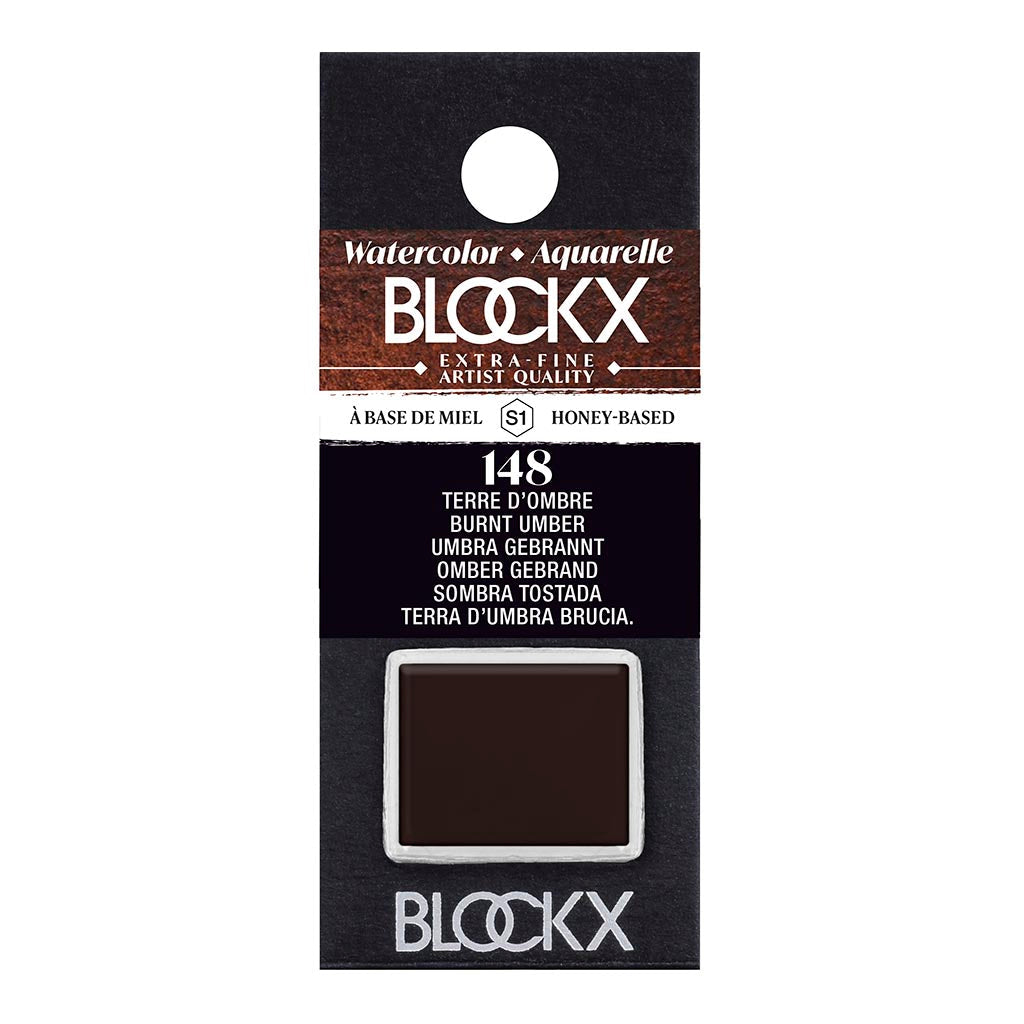 BLOCKX Artists' Watercolour Half Pans